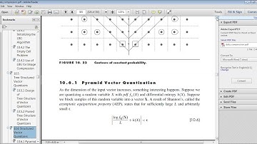 Structured vector quantizer