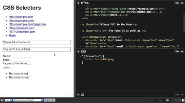 The CSS Layout Workshop: Attribute selectors