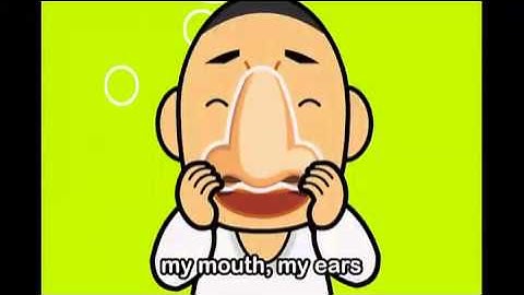 신나는 영어동요 - My Eyes, Nose, Mouth, Ear