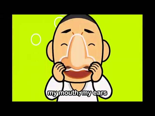 신나는 영어동요 - My Eyes, Nose, Mouth, Ear class=