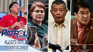 TV Patrol Weekend Playback | October 18, 2026