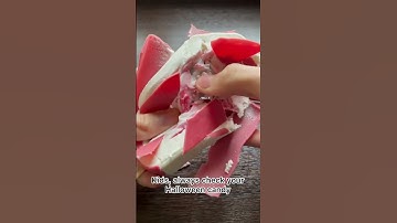 Kids, always check your Halloween candy 🎃