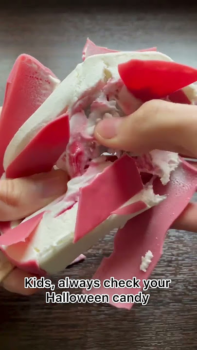 Kids, always check your Halloween candy 🎃