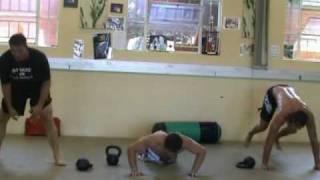 Daniel Sinclair Pre-Fight Training