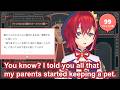 Ange Karina can't stand her dad【Eng Sub / Wholesome / Nijisanji】 thumbnail