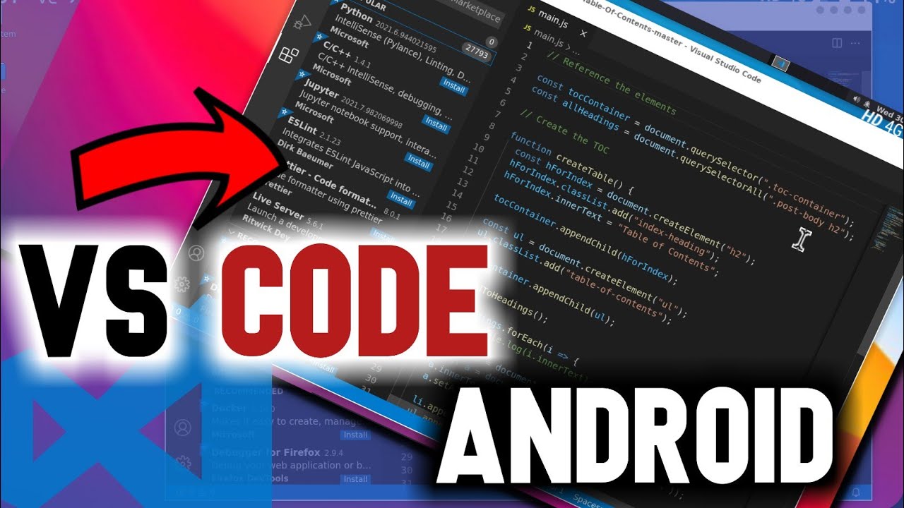 How To Create Android App In Visual Studio Code - Reverasite