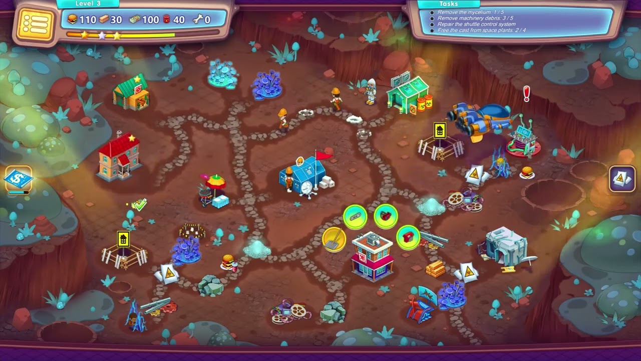 Rescue Team Lights Camera Outer Space CE, Level 3, Hard Mode Walkthrough