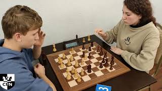 F. Orlov (1288) vs A. Nur-Mukhametova (2007). Chess Fight Night. CFN. Blitz