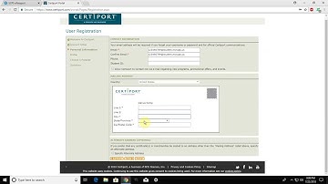 Certiport Registration