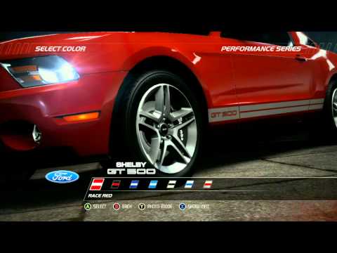 NFS HP- Cars Ford Shelby GT500