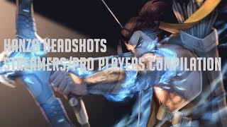 Hanzo Headshots Streamers Compilation