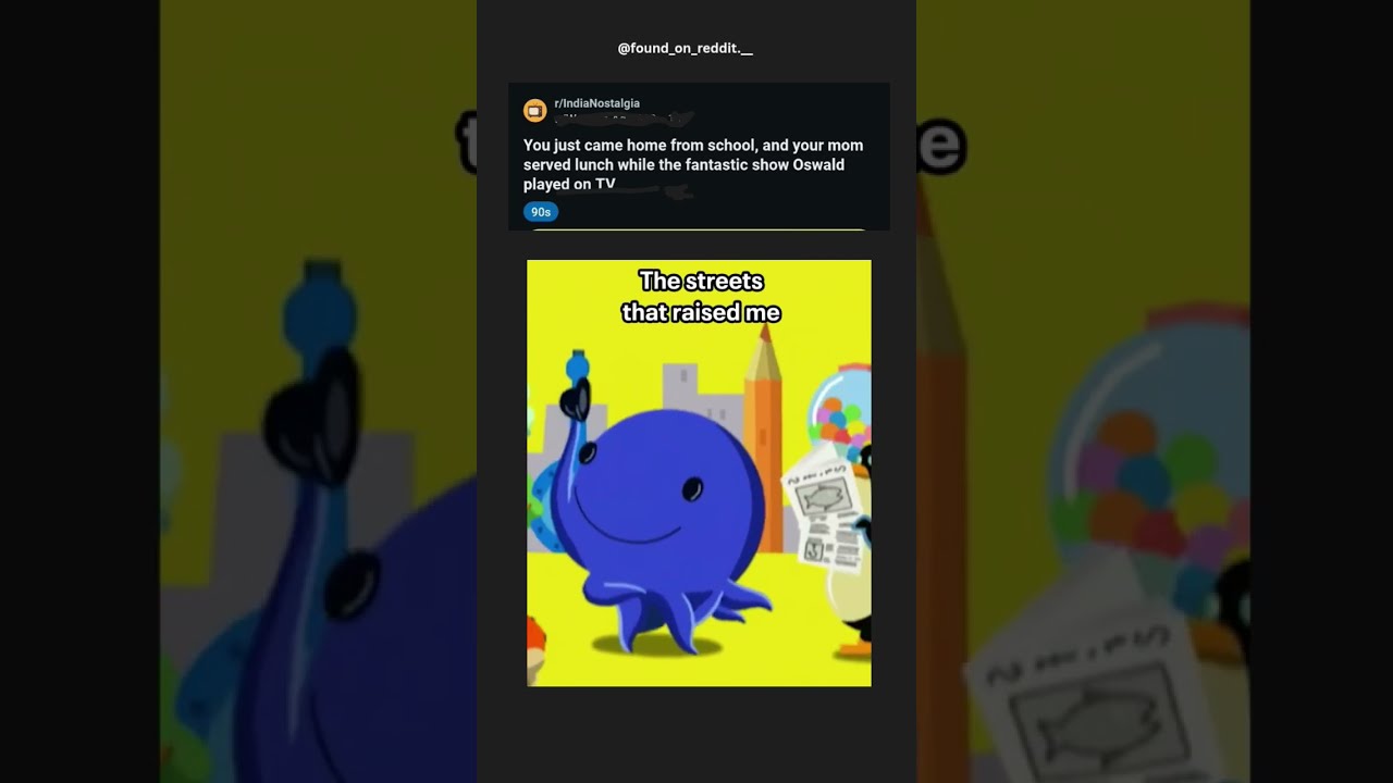 If You Remember This Your Childhood Was Elite Oswald CartoonThrowback ChildhoodMemories