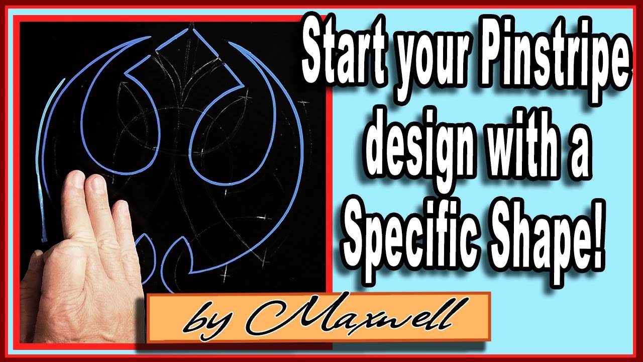 Start your Pinstripe design with a Specific Shape