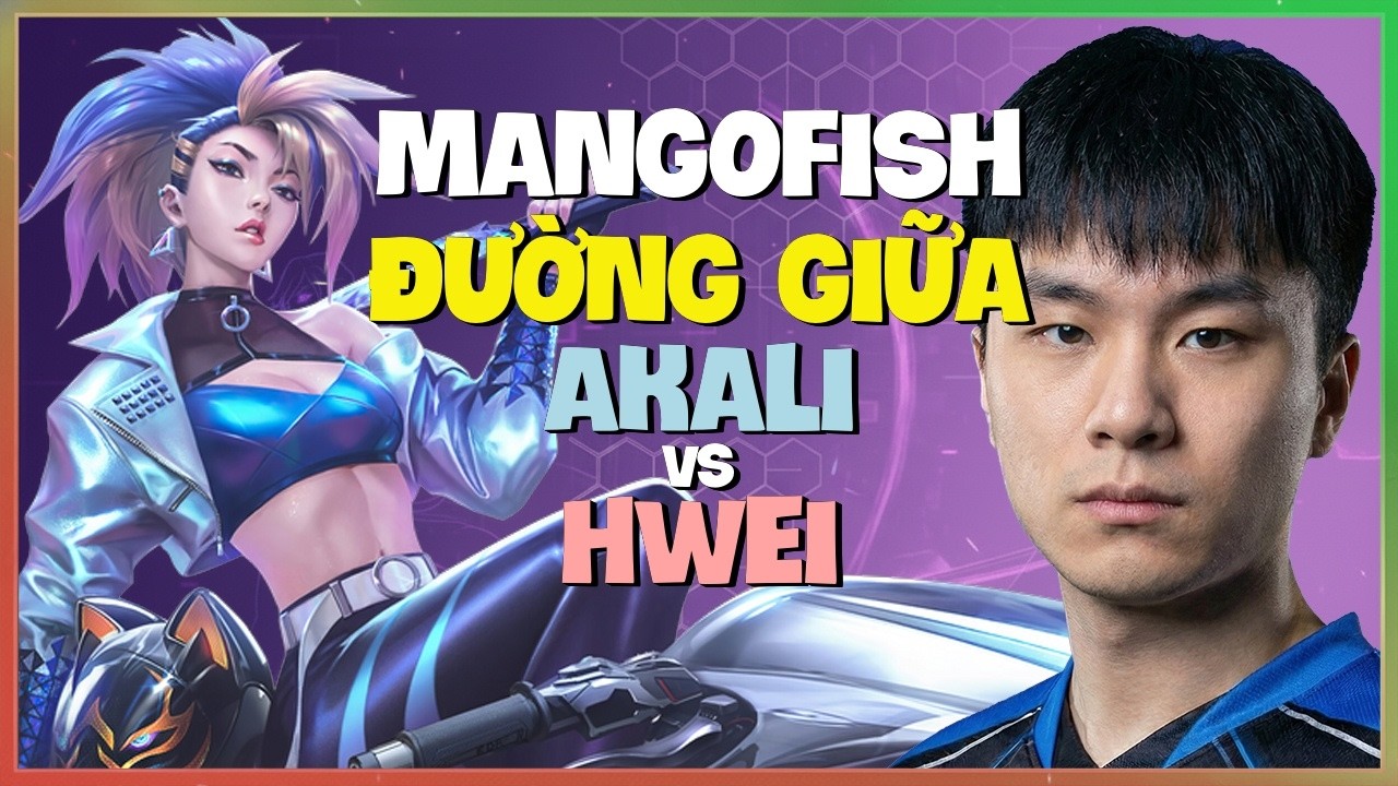 MangoFish Akali : Gã Này ĐANG HỦY DIỆT Hwei Ở Rank Kim Cương - Vietsub