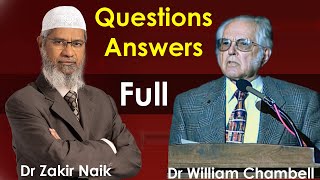 Question Answer Session Dr Zakir Naik Vs Dr William Chambell - Current Bible vs Quran screenshot 4