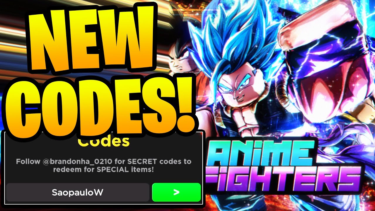 ALL NEW SECRET *1 YEAR* UPDATE 29 CODES In Roblox Anime Fighters Simulator!  