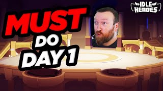 Idle Heroes - MUST Do on Day 1 of Force War