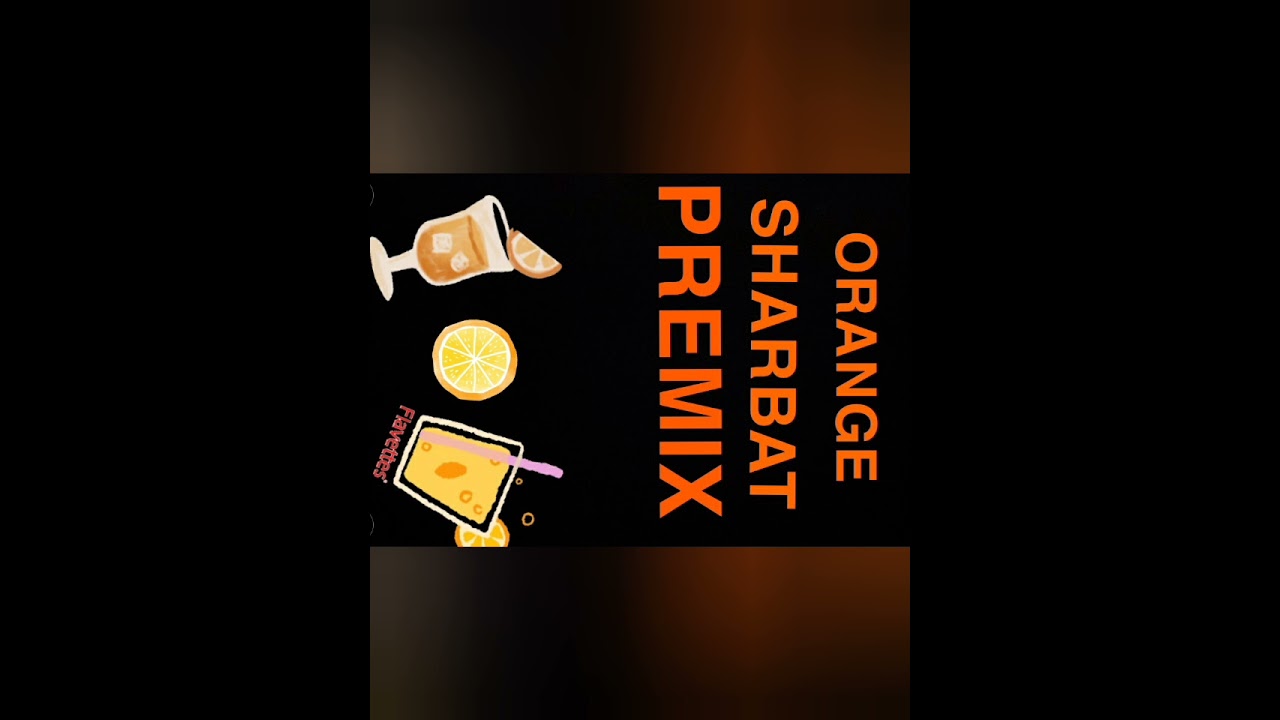 🍊  Orange Sharbat Premix Recipe  Homemade Rasna Primix