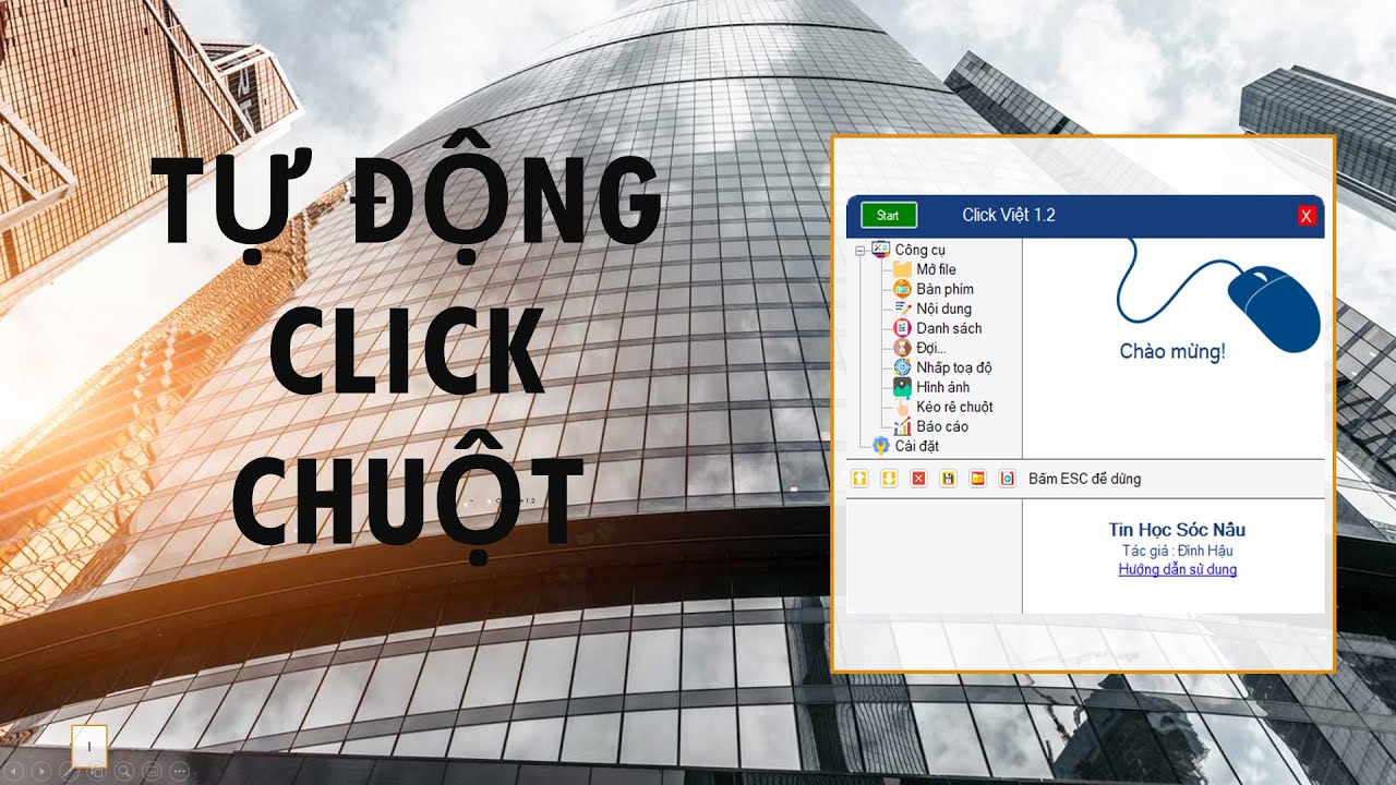 Click Việt 1.2 – Phần mềm tự động click chuột mới nhất