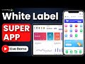 How to create a super app  build a white label super app  dispatch panel  live demo