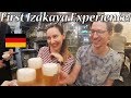 ドイツ人カップル！居酒屋で焼き鳥、わさび、梅干し！/ First Izakaya Experience in Tokyo!