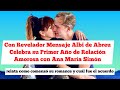 Con Revelador Mensaje Albi de Abreu Celebra su Primer Año de Relación Amorosa con Ana María Simón