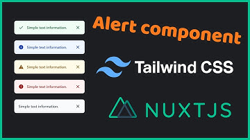 Alert component | NuxtJS & TailwindCSS