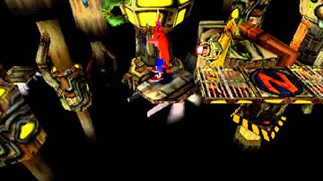 Crash Bandicoot 100% Walkthrough Part 14: Generator Room (Orange Gem)