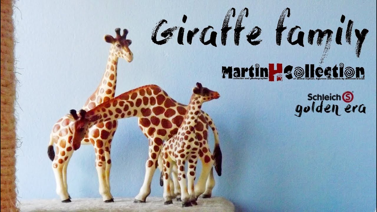 schleich giraffe family