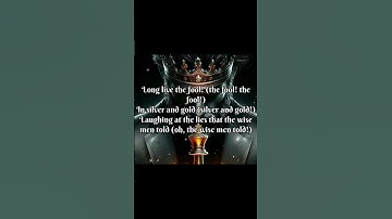 Thumbnail of Visit the channel for full version #rock #song #music #rockballad #fool #rockin #musicgenre #crown