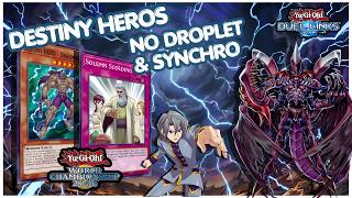 INSANE ANTI-META HERO DECK! DESTINY HERO WCS GAMEPLAY DUEL LINKS screenshot 5