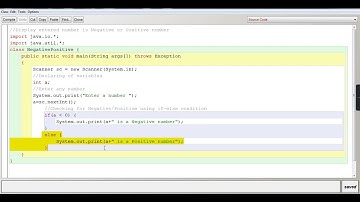 NEGATIVE POSITIVE || JAVA CLASS by ASHISH