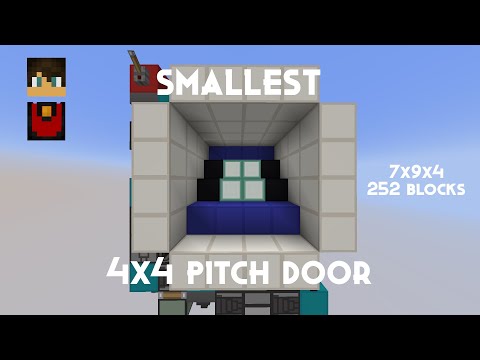 Smallest 4x4 Seamless Pitch Door [Tutorial]