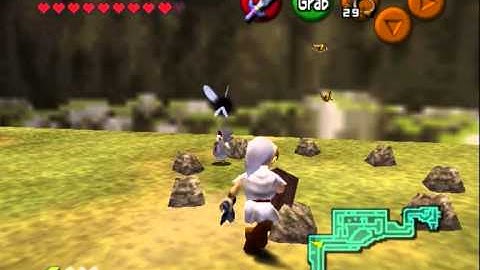 Zelda OoT: Young Link can use the Master Sword