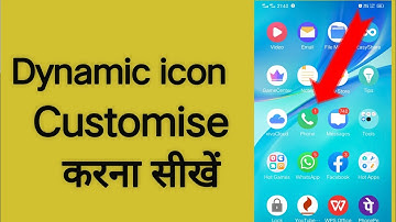 Dynamic icons customise vivo mobile | dynamic icon in vivo