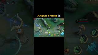 Argus New Tricks Tutorial Mobile Legends #mlbbshorts #argus #mlbb #tutorial #shorts