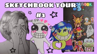 Sketchbook tour #3 || filled to the brim with doodles ヾ⁠(⁠˙⁠❥⁠˙⁠)⁠