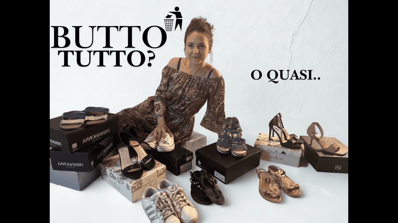 DECLUTTERING scarpe estive! Cambio stagione 2025