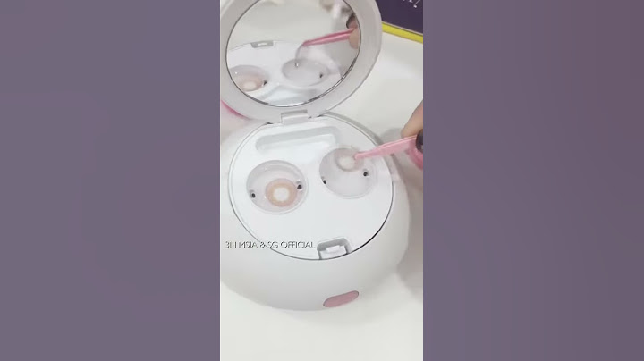 NEW Portable Contact Lens Electrophoresis Cleaning Device Automatic Lens Cleaner 3N Lens Cleaner