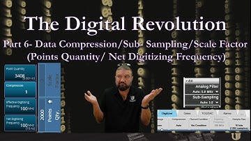 The Digital Revolution- Part 6- Data Compression (Points Quantity and Net Digitizing Frequency)