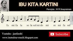 Ibu Kita Kartini - not balok - do re mi / solmisasi - instrumental  - junfarabi  - Durasi: 2:26. 