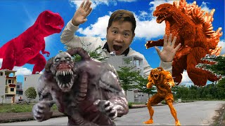 Đô Đô TV Chiến đấu với quái vật Zoombe kinh dị, Godzilla đại chiến Khủng long bạo chúa #31