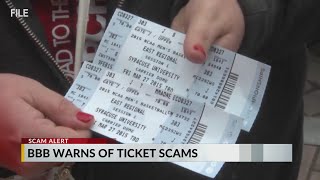 Better Business Bureau warns of event ticket scams