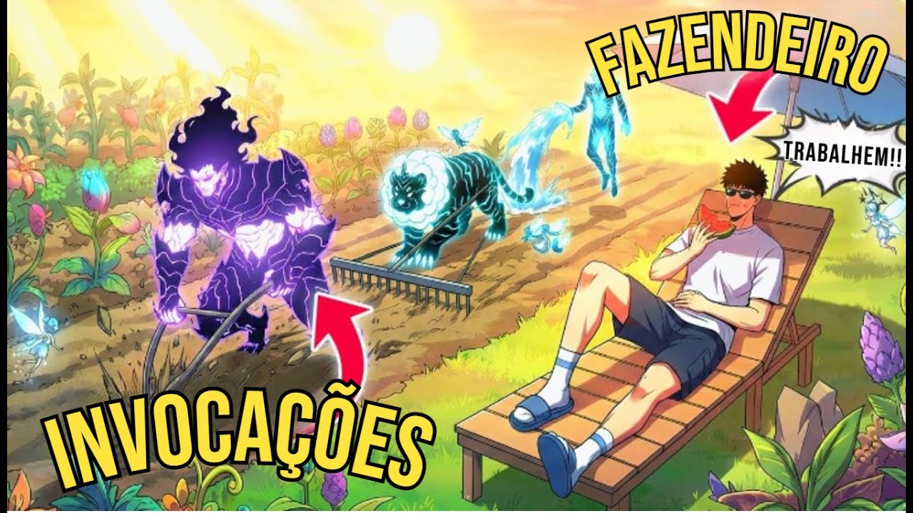 Rejeitado por ser um fazendeiro, ele criou um exército de invocações de Rank S! - Manhwa Recap