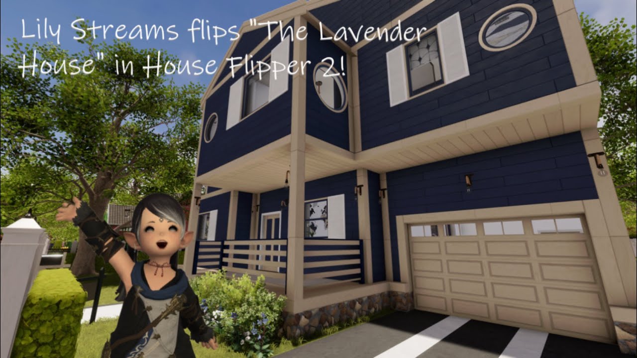 My Very First Flip in House Flipper 2 - Lavender House - YouTube