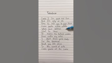 Thumbnail of 🎧 Takedown - Huntrix 🎤 KPop Demon Hunters 🔥#takedown #huntrix #kpopdemonhunters #song #lyrics