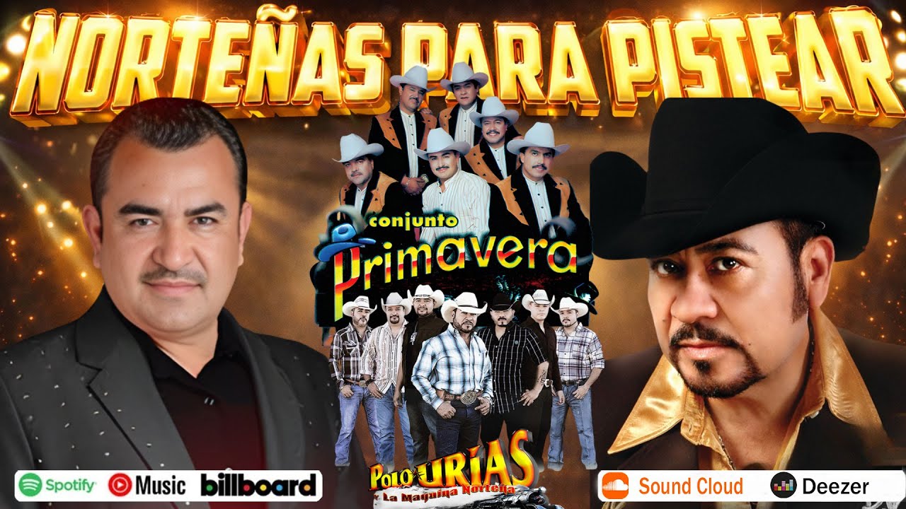 Puras Norteñas Viejitas Para Pistear 🍻Mix de Cantina Legendario🎷  Conjunto Primavera y Polo Urias