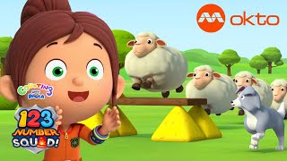 What Shape Haybales Does Farmer Haywire Need For Guests? 123 Number Squad S3E11