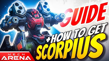 Mech Arena Scorpius FOR FREE🔥 Best Mech for F2P❓ 2025