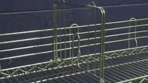 Chrome Wire Shelving Assembly Guide - Accessories